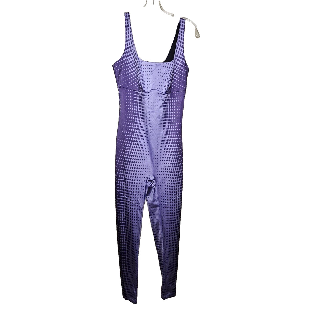 Yitty Headliner Shaping Catsuit Jumpsuit Purple Galaxy Small Clubwear Athleisure